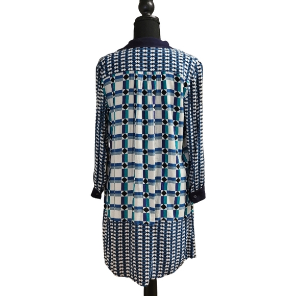 ANTHROPOLOGIE MAEVE PRINTED SHIRT DRESS SZ 4 - Picture 3 of 10